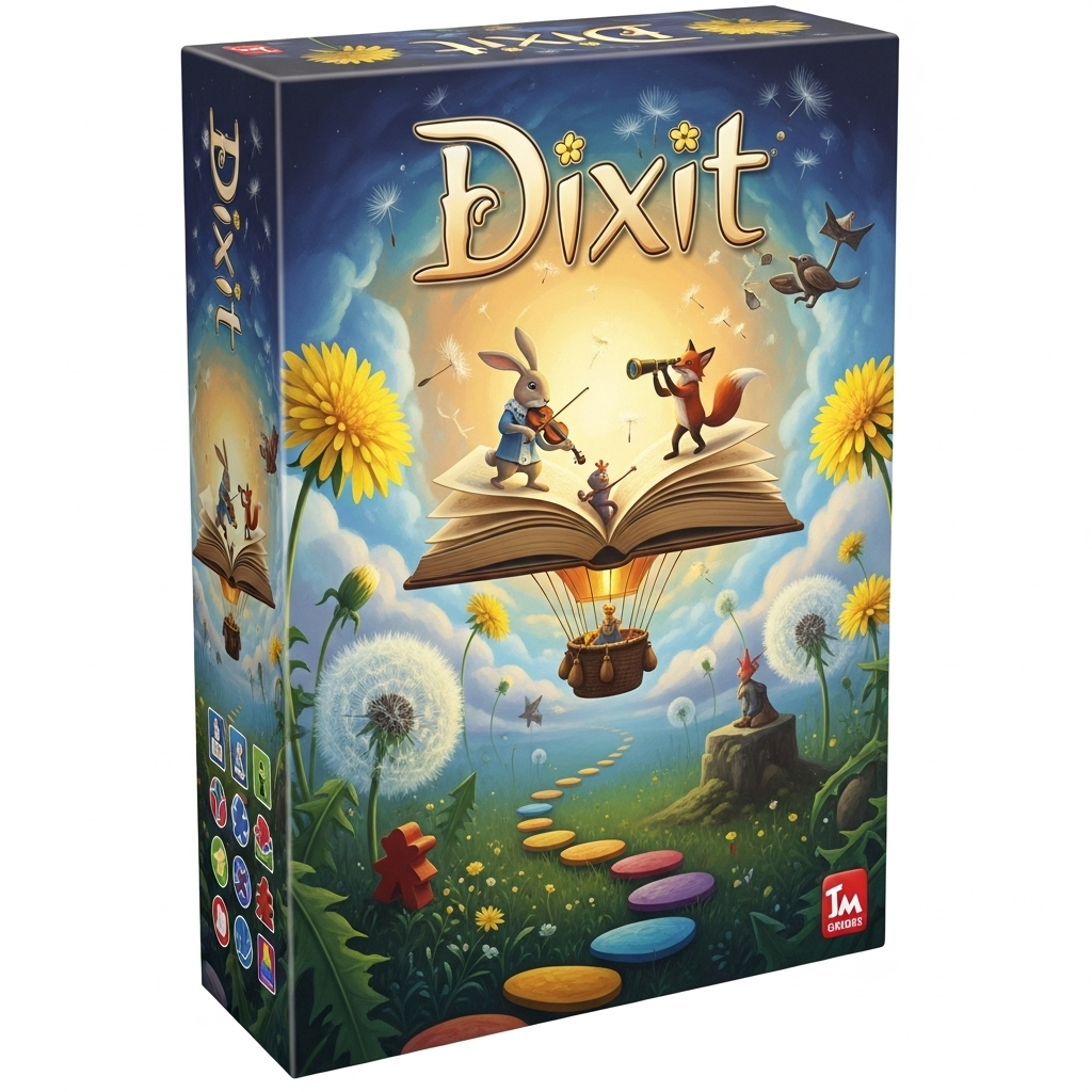 Caja del juego de mesa Dixit